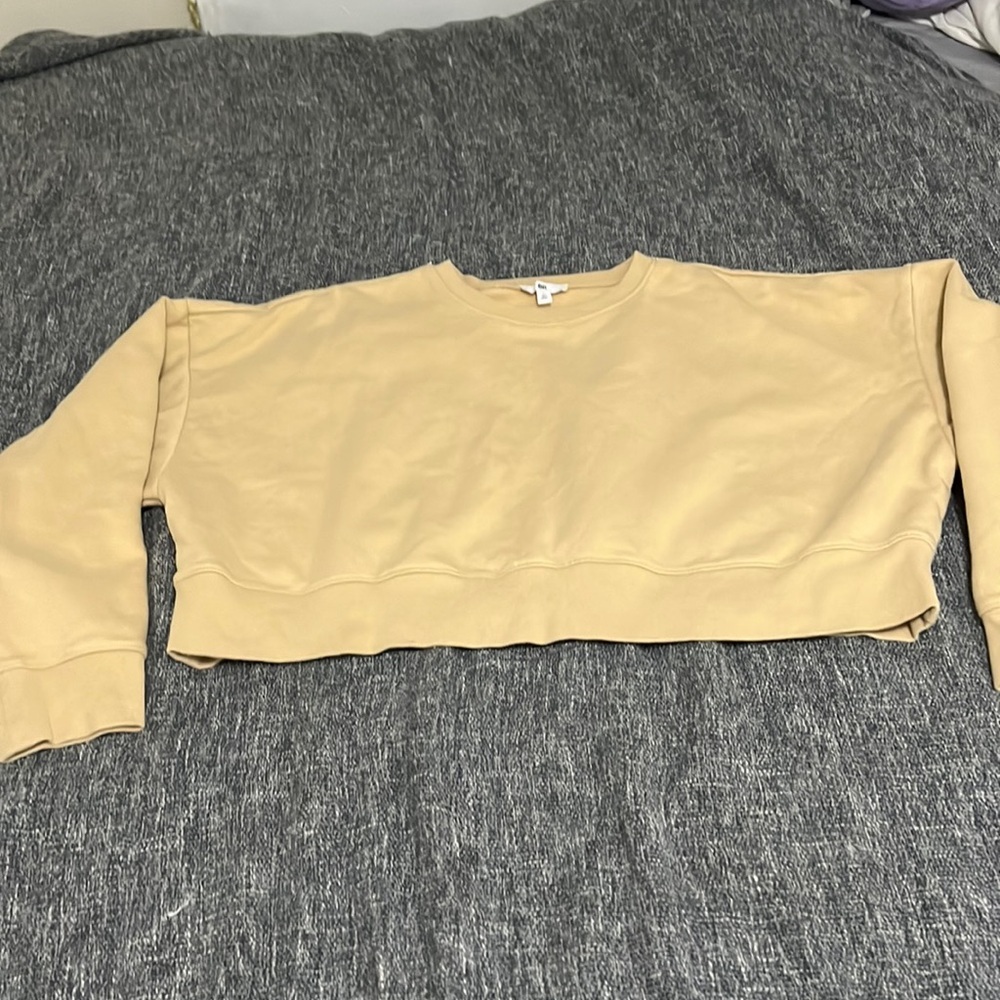 Bp crop top large sweater / pullover